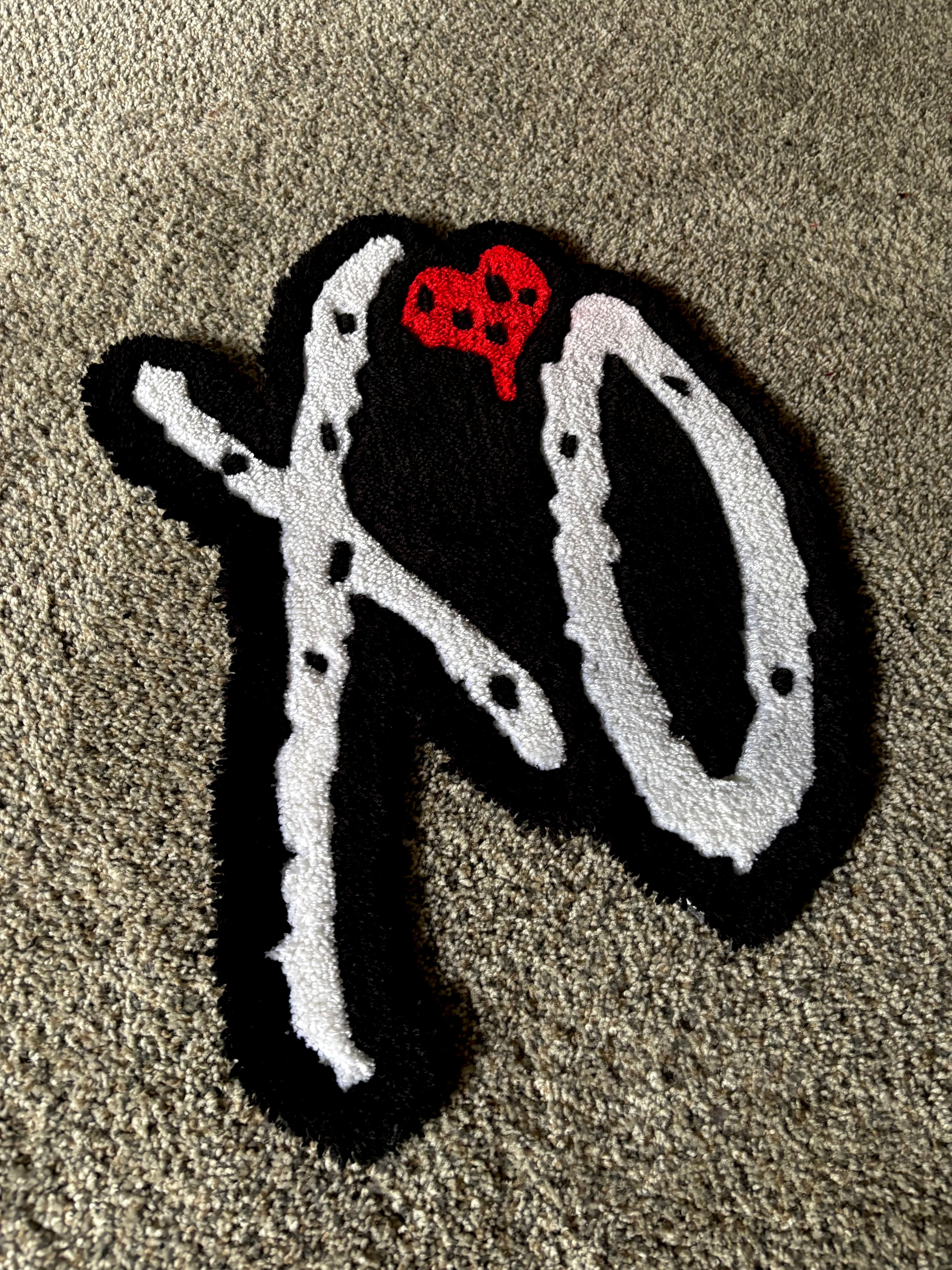 THE WEEKND “XO” CUSTOM TUFTED RUG